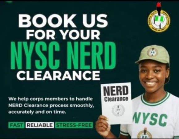NYSC NERD Registration Slip product image